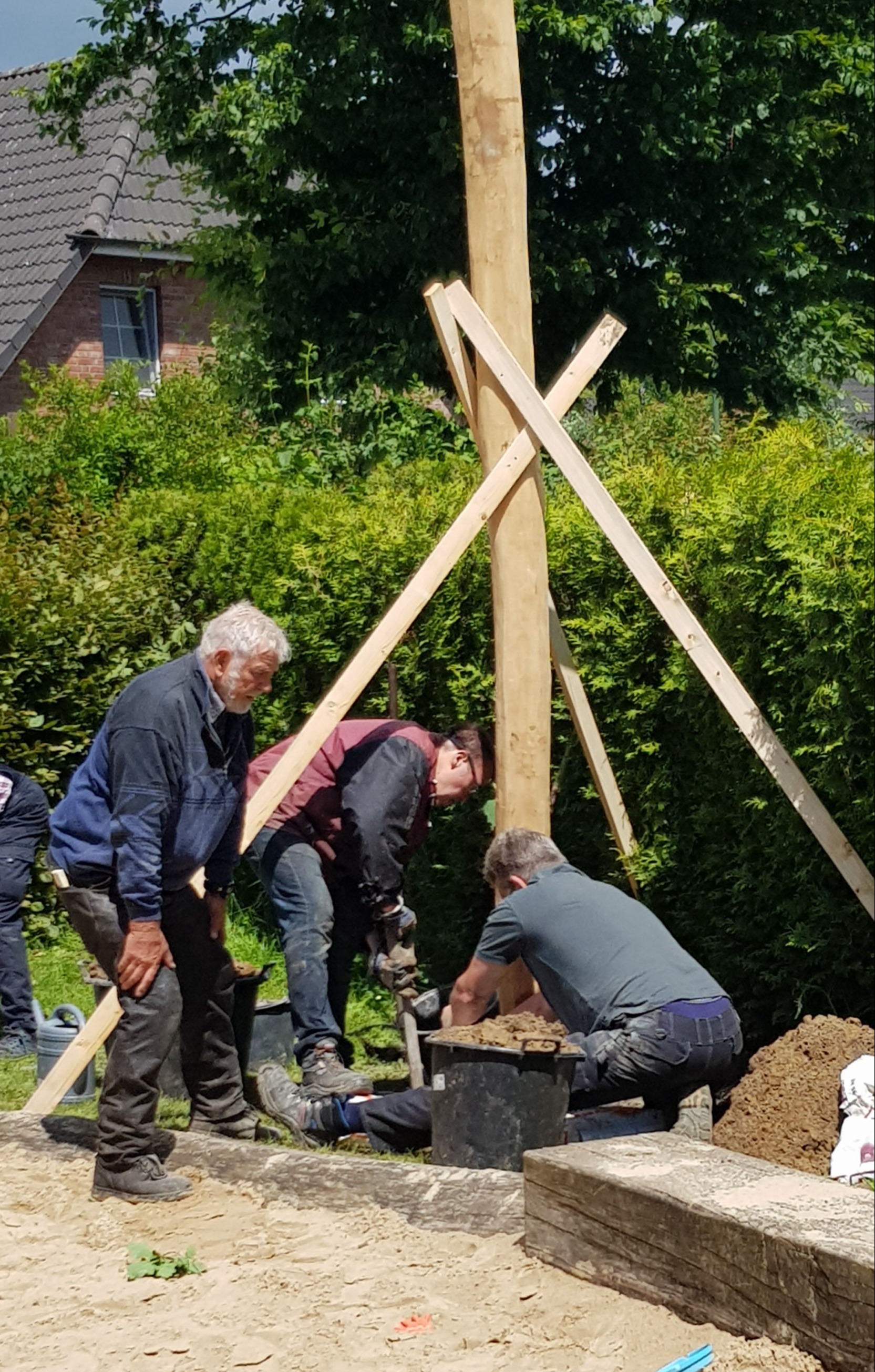 Sonnensegel für Sandkiste