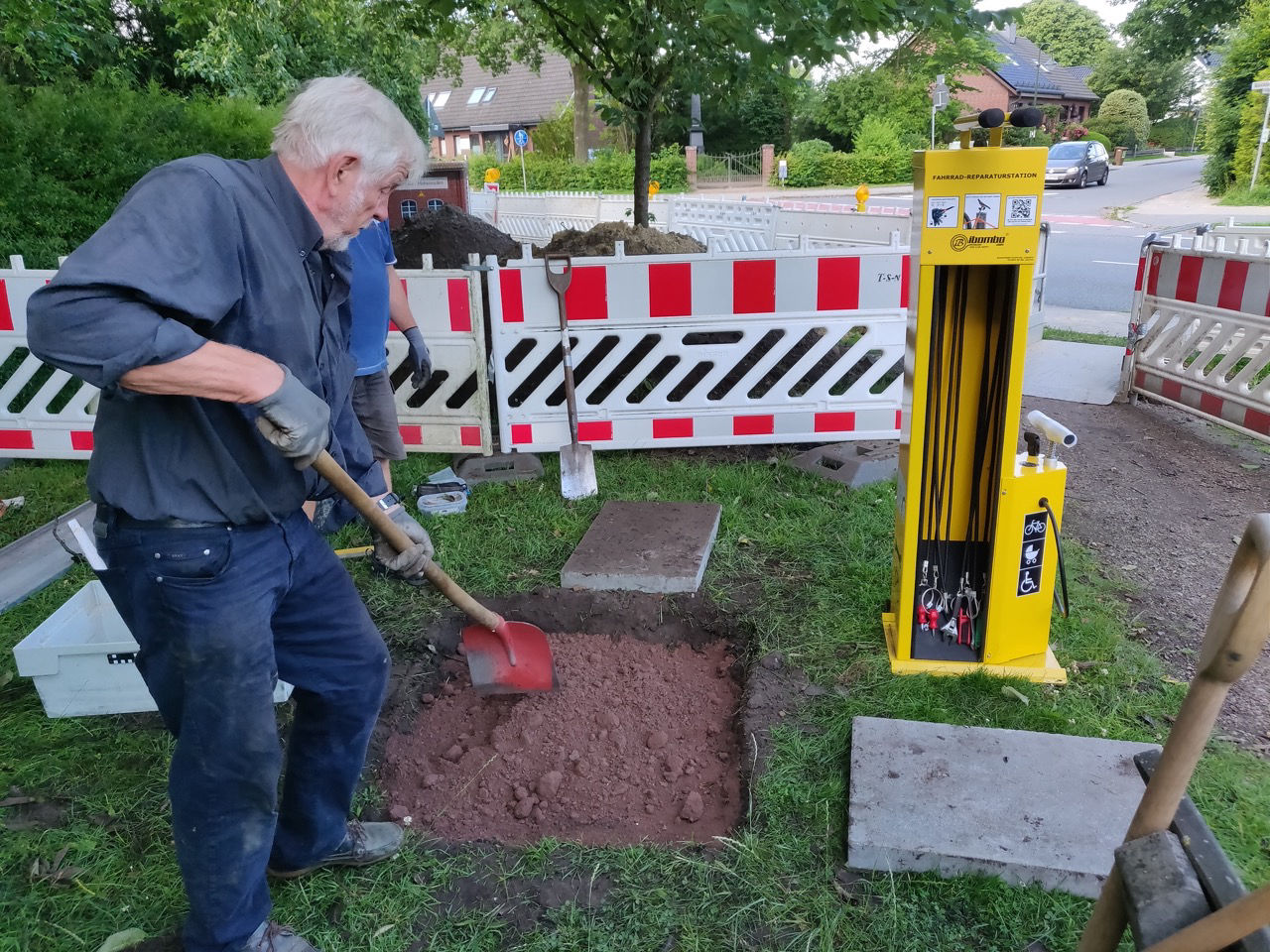 Projekt Fahrradreparaturstation