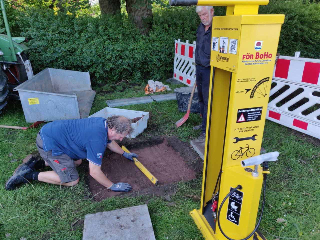 Projekt Fahrradreparaturstation