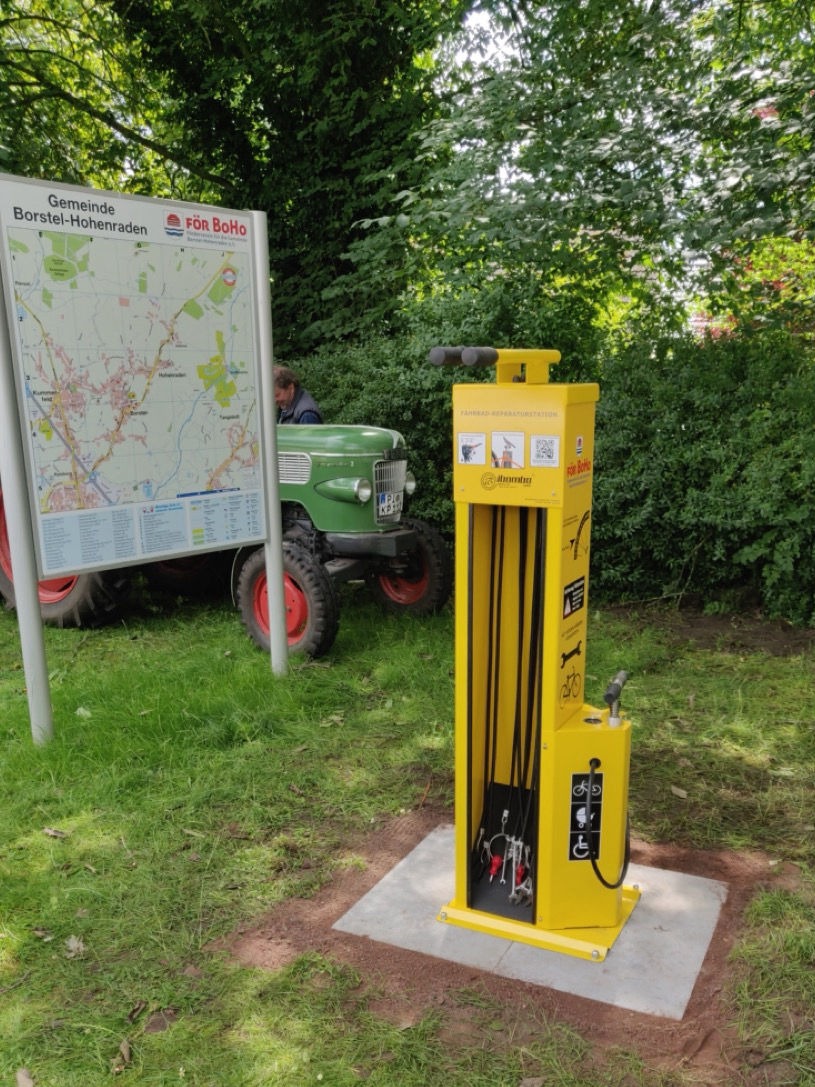 Projekt Fahrradreparaturstation