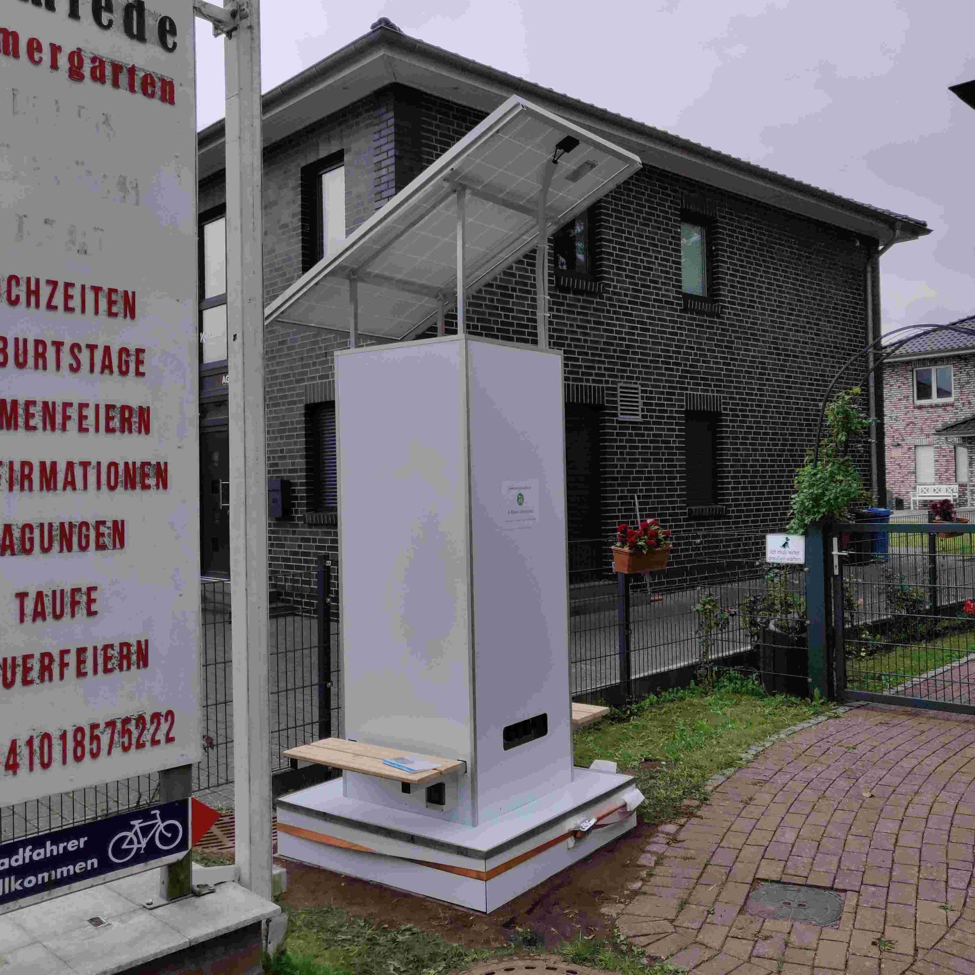Projekt E-Bikeladestation