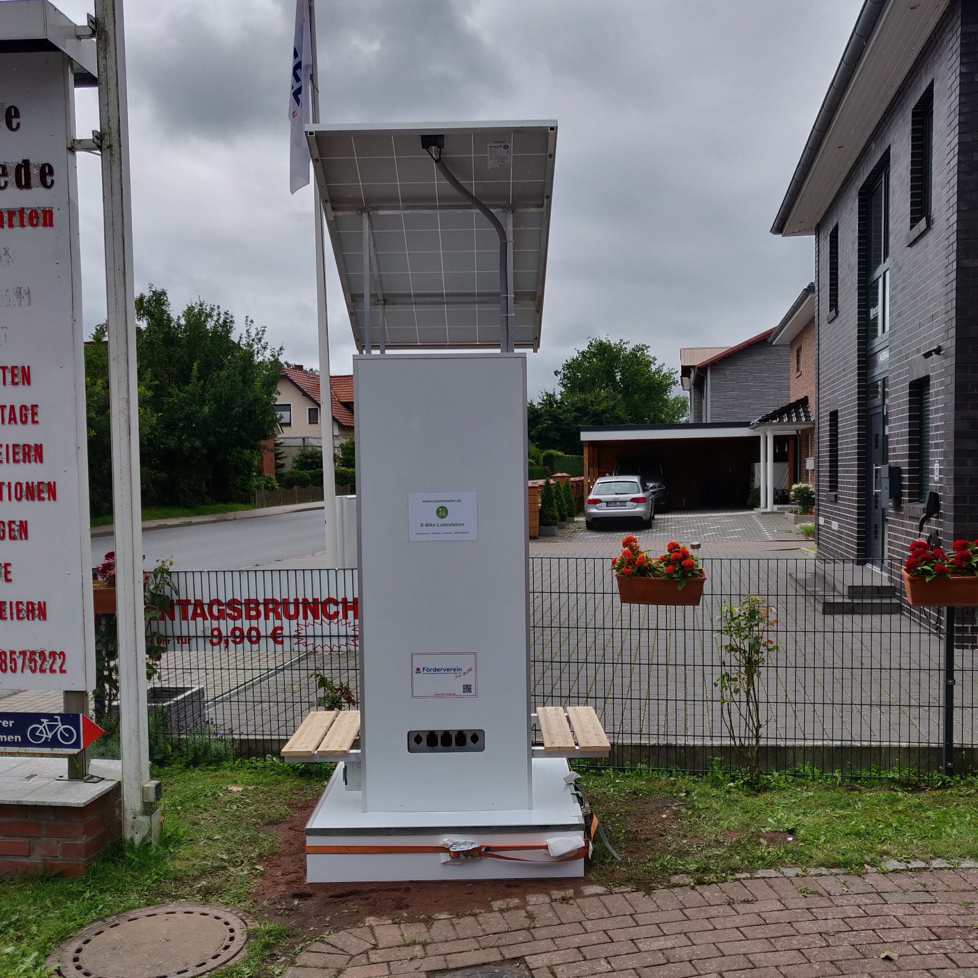 Projekt E-Bikeladestation