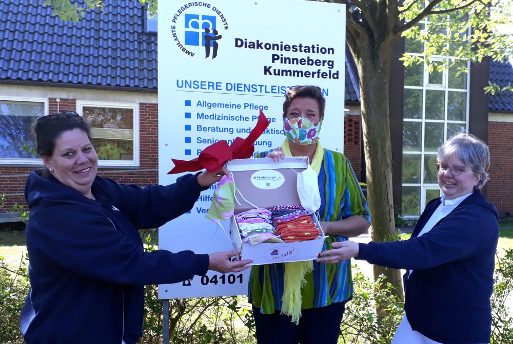 Übergabe Alltagsmasken